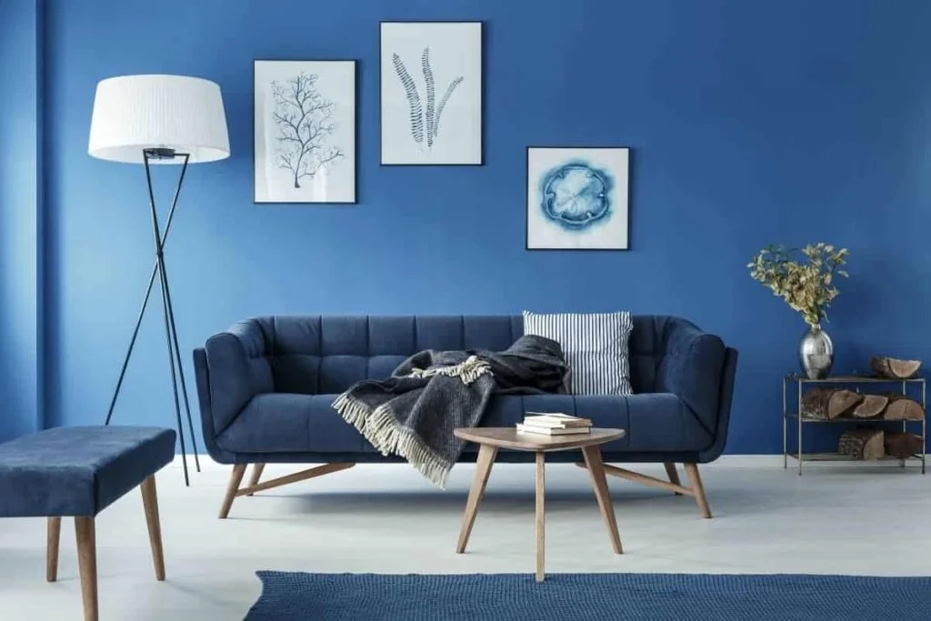 blue
