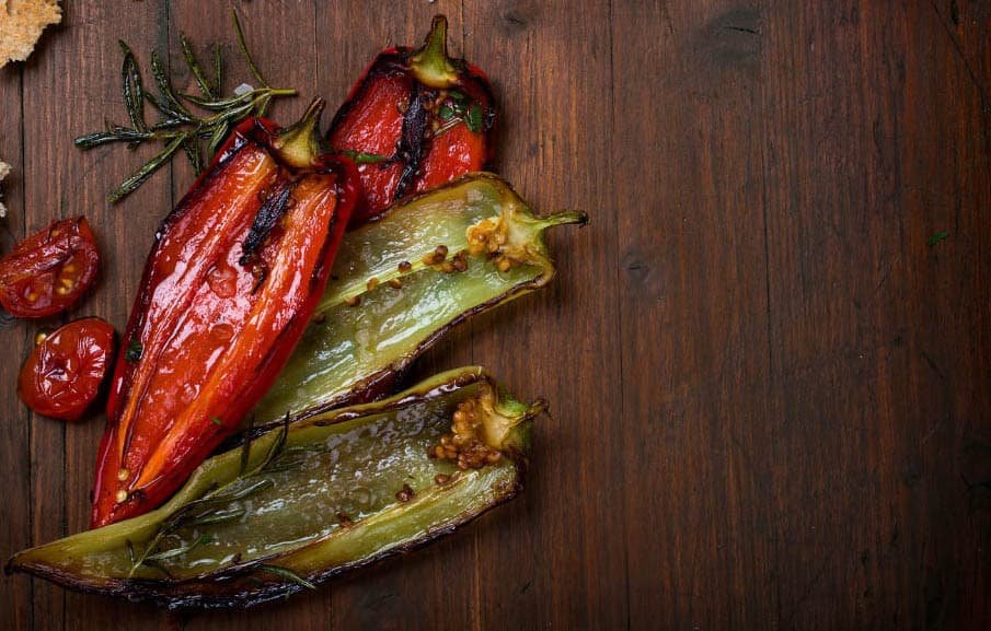 fire roasted peppers