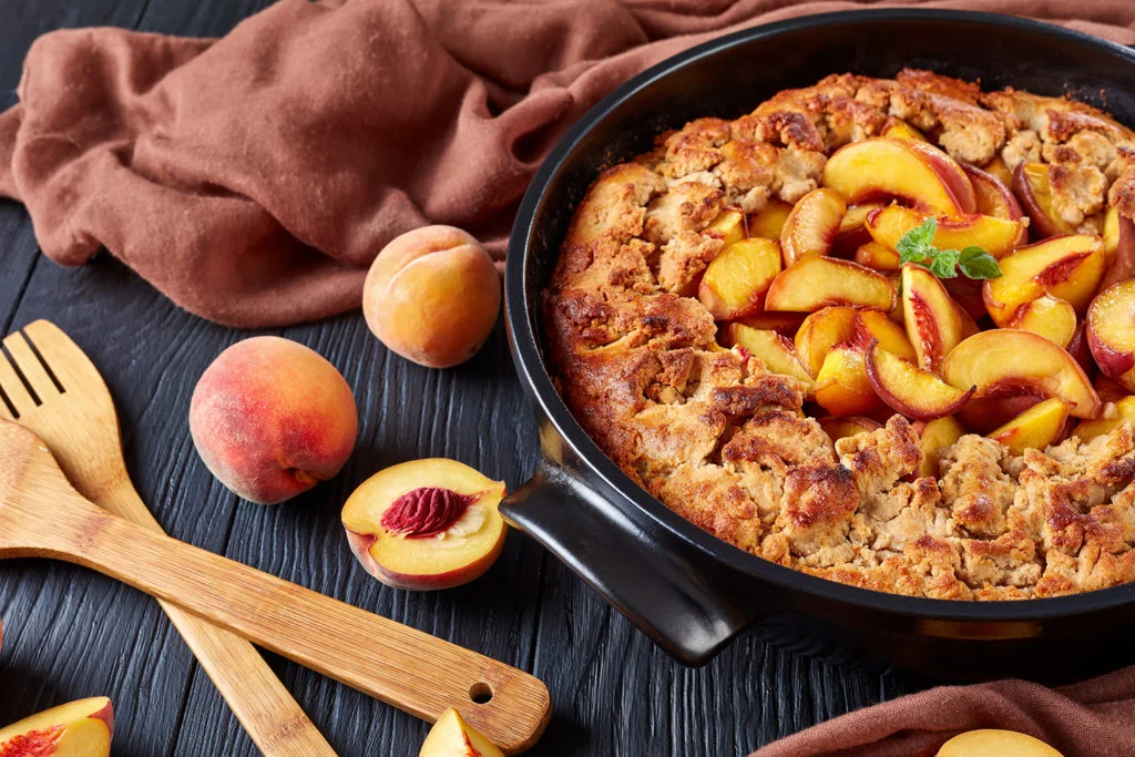 Fancy Peach Crumble