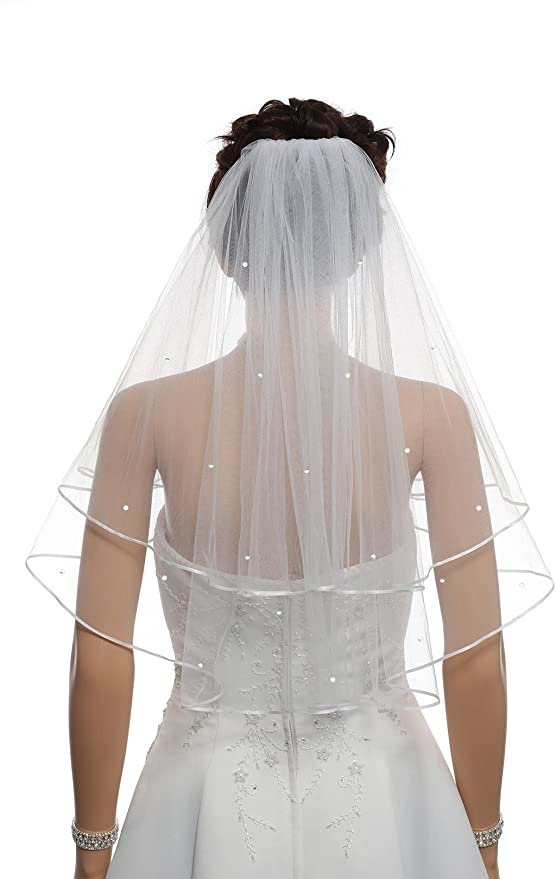 country wedding veil ideas