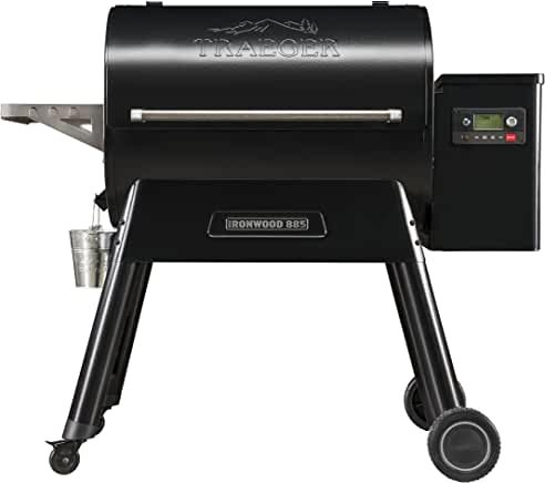 Texas style grill smoker