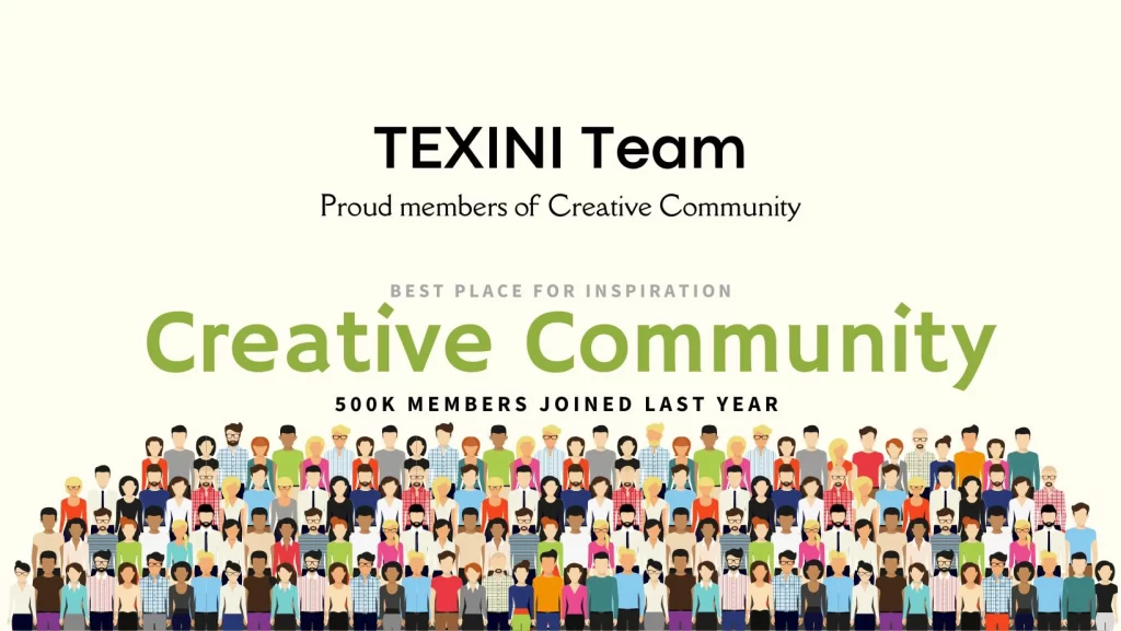Texini Team members of Creative Community
