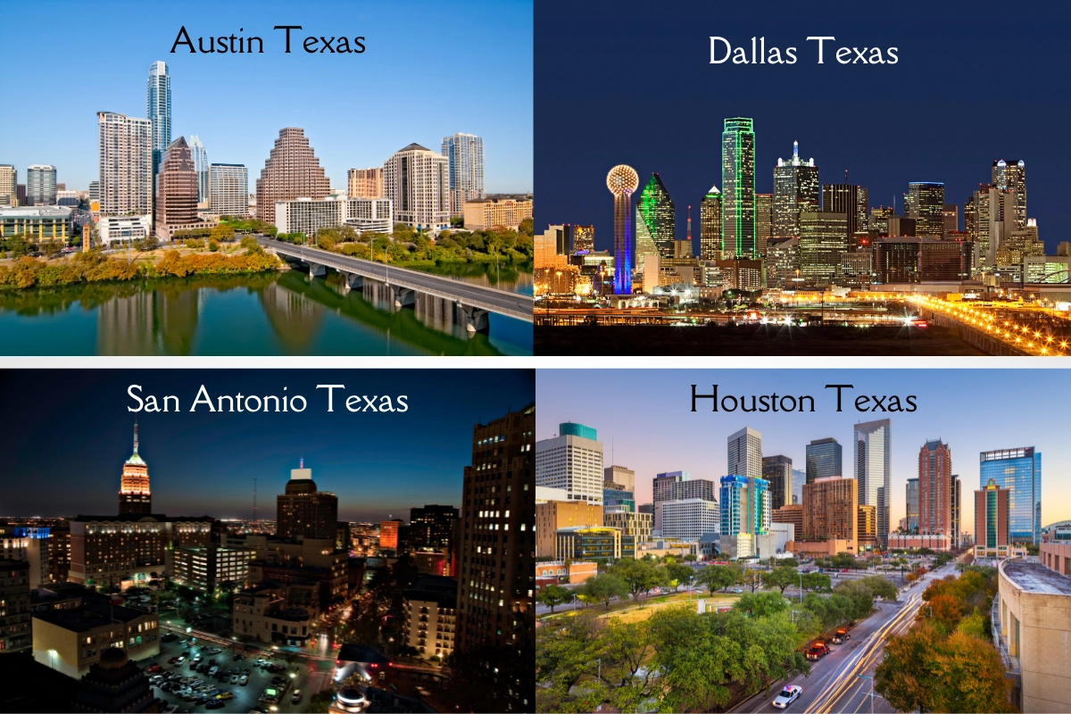 Cities in Texas Series