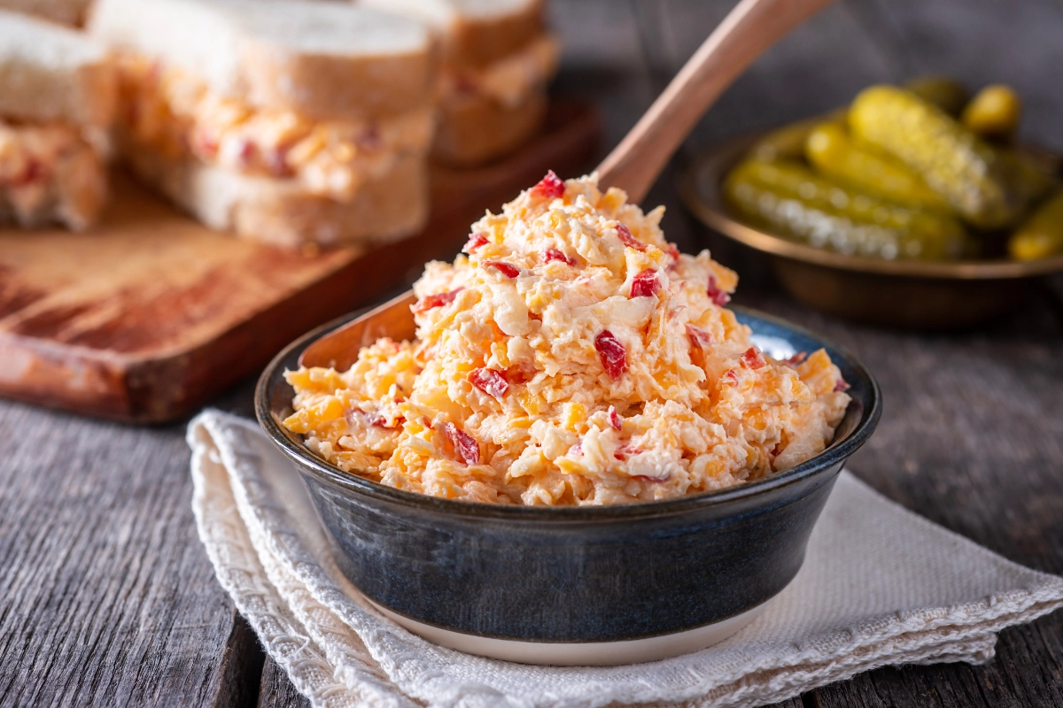 Irresistible Homemade Pimento Cheese