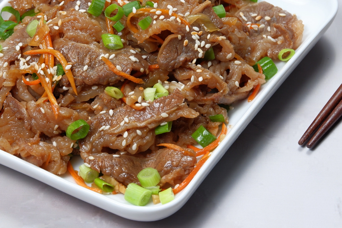 Sizzling Korean Bulgogi