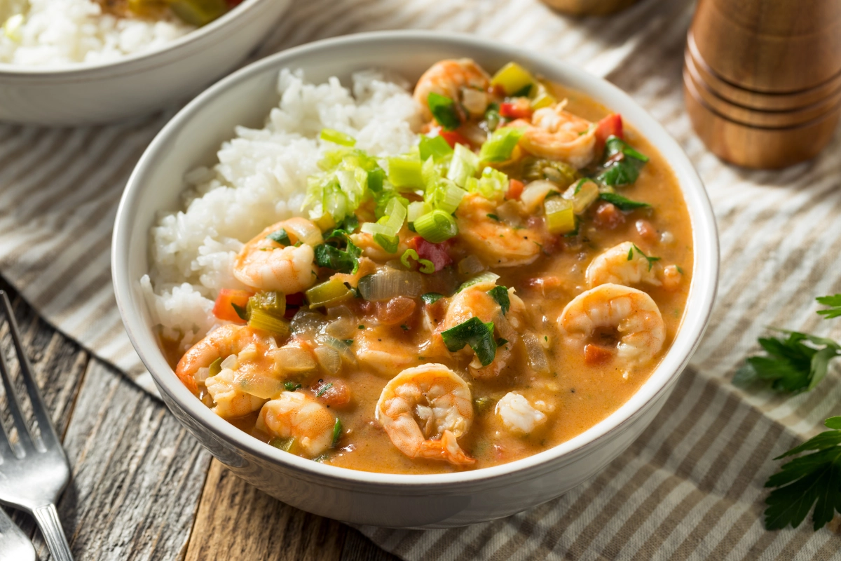 Cajun Shrimp Etouffee
