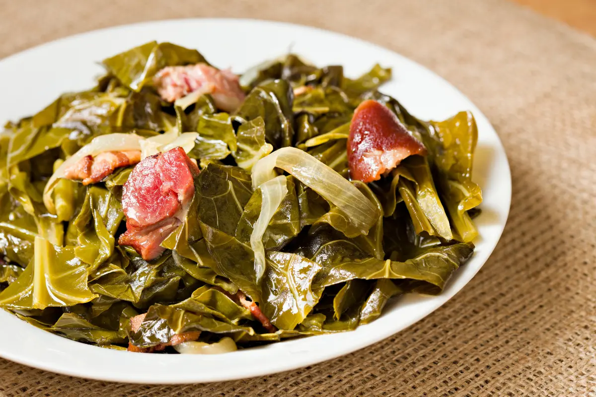 Collard Greens with Ham Hocks
