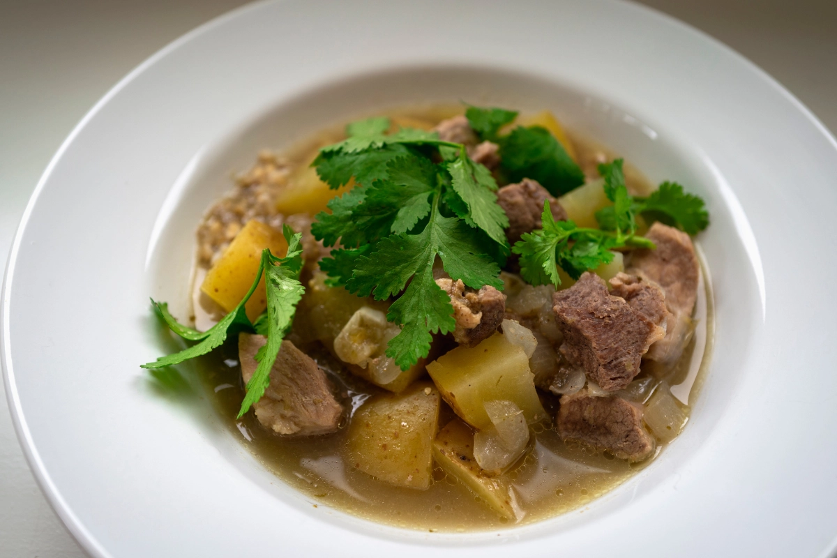 Smoky Green Chile Pork Stew