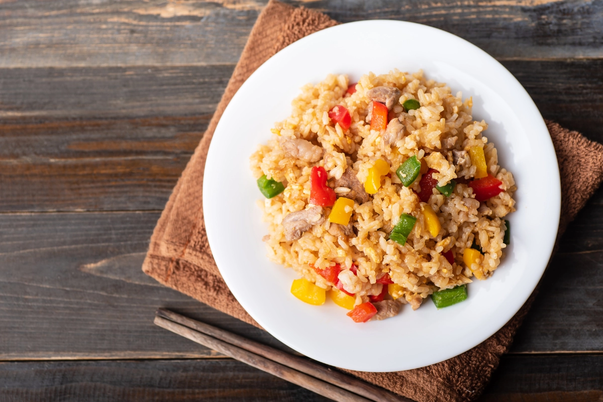 Sizzling Pork Fried Rice