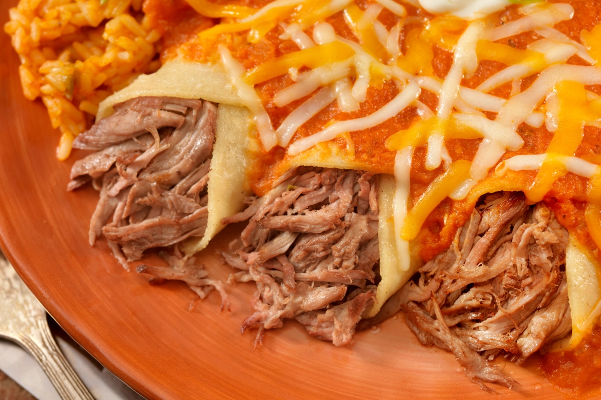 Beef Brisket Bliss Enchiladas