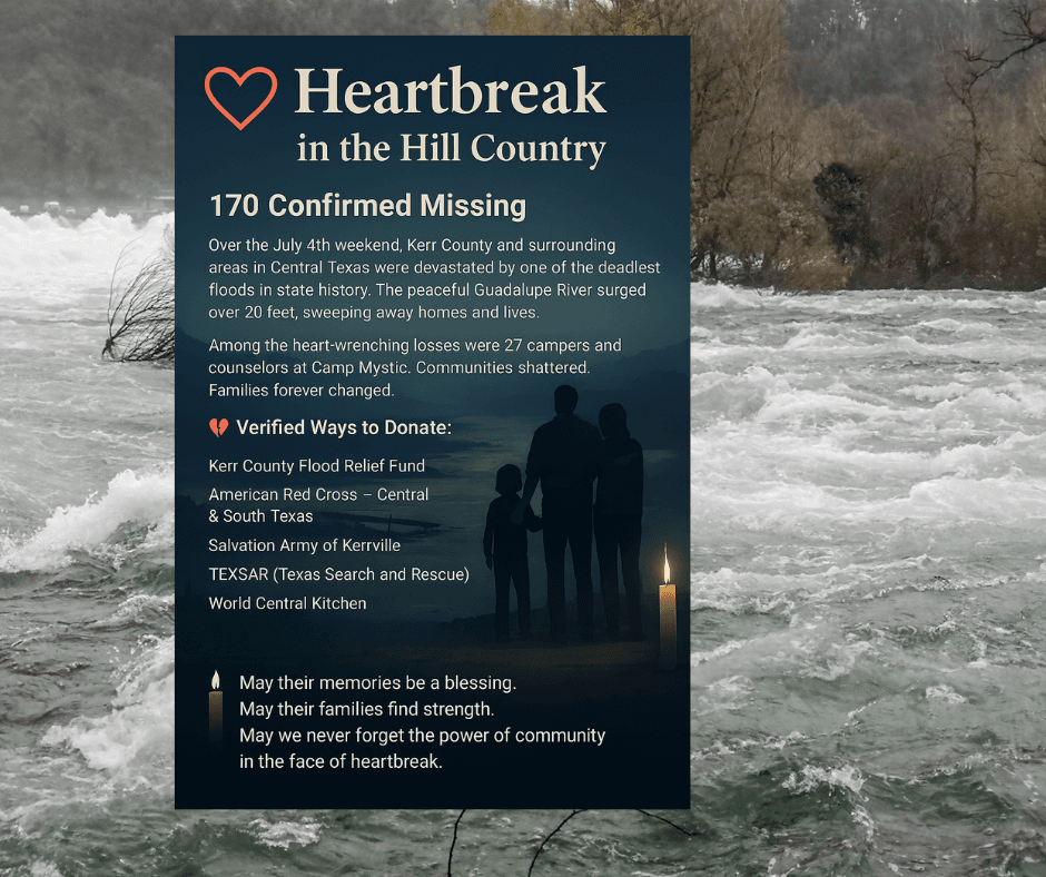 Updated Texas Hill Country Flood