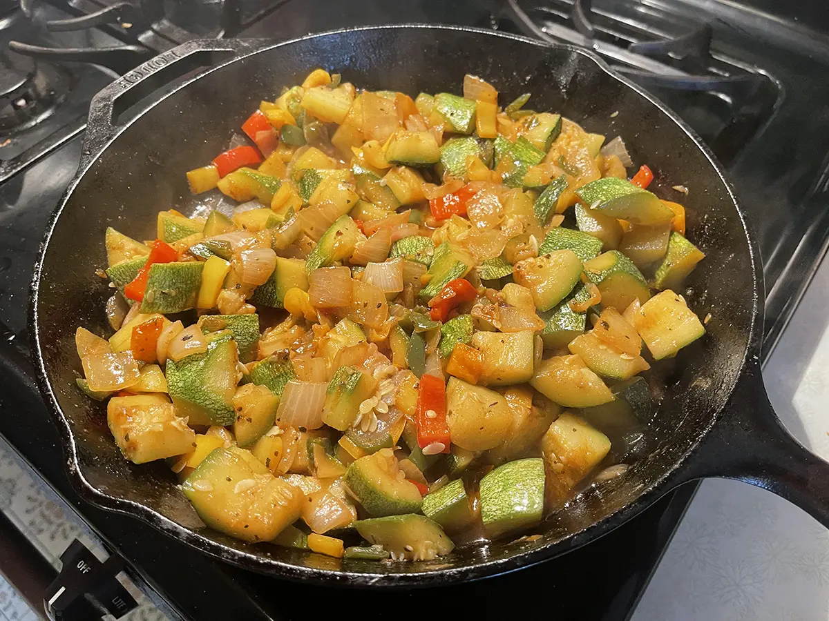 Zesty Mexican Squash Skillet