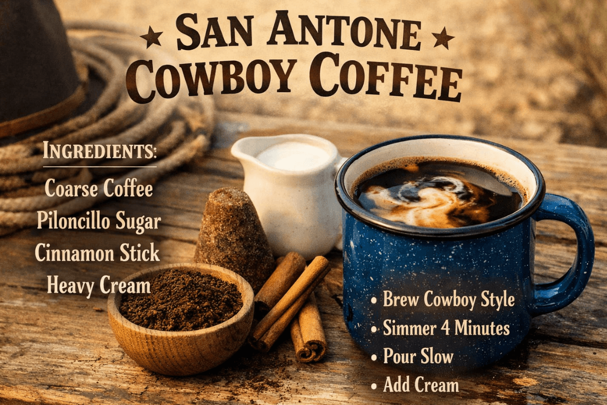 San Antone Cowboy Coffee Recipe